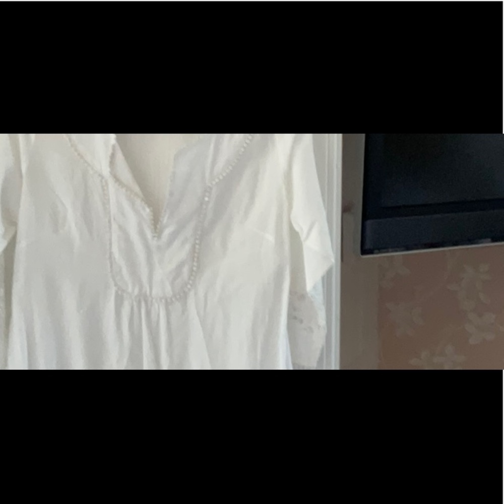 Brand new white Gretchen Scott swim cover up